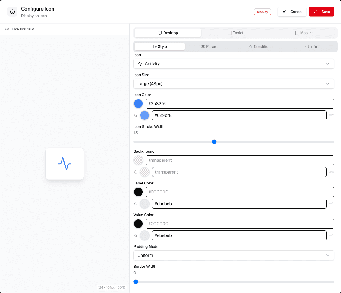 Configure Icon