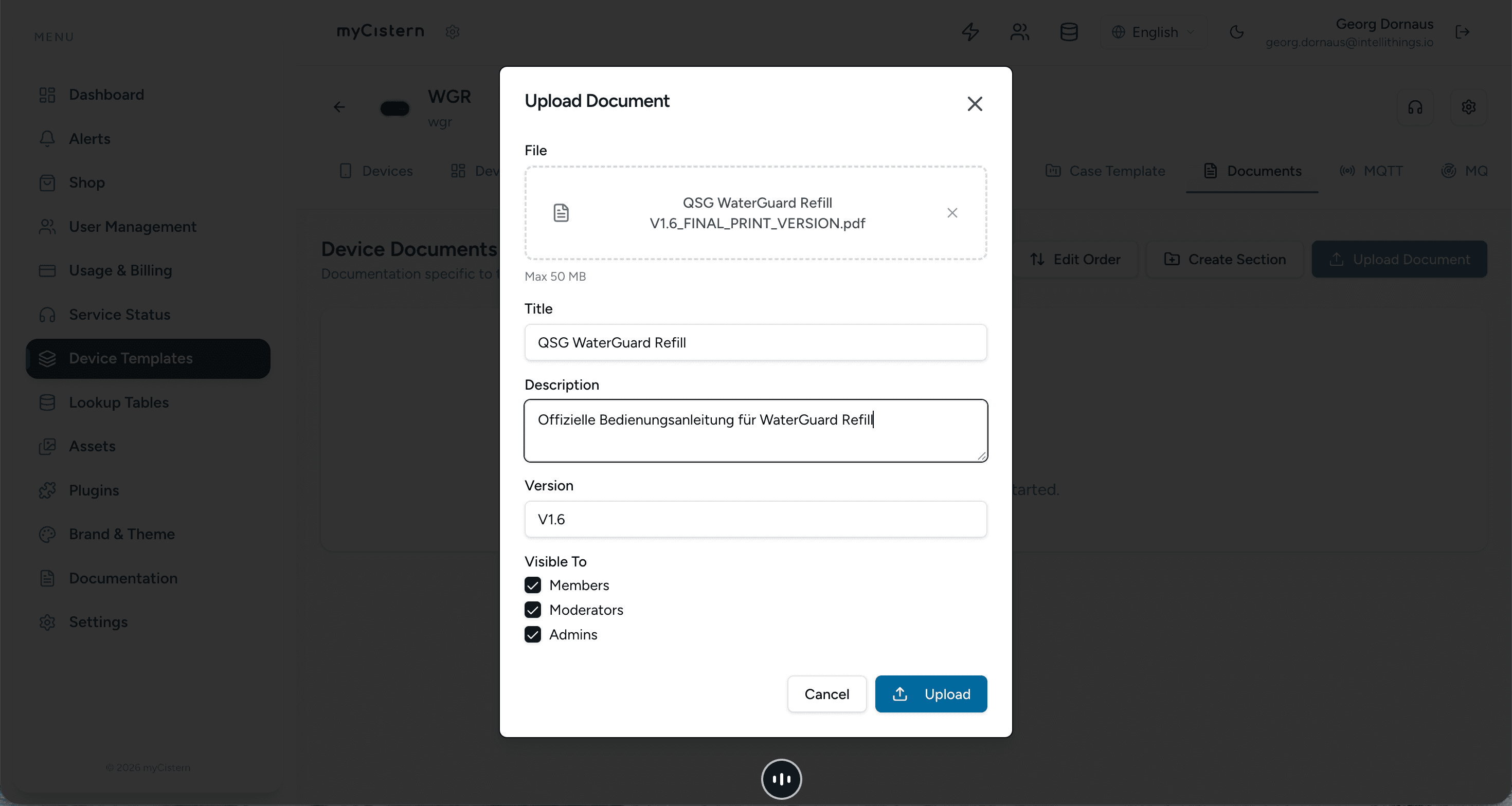 Device Documents Overview